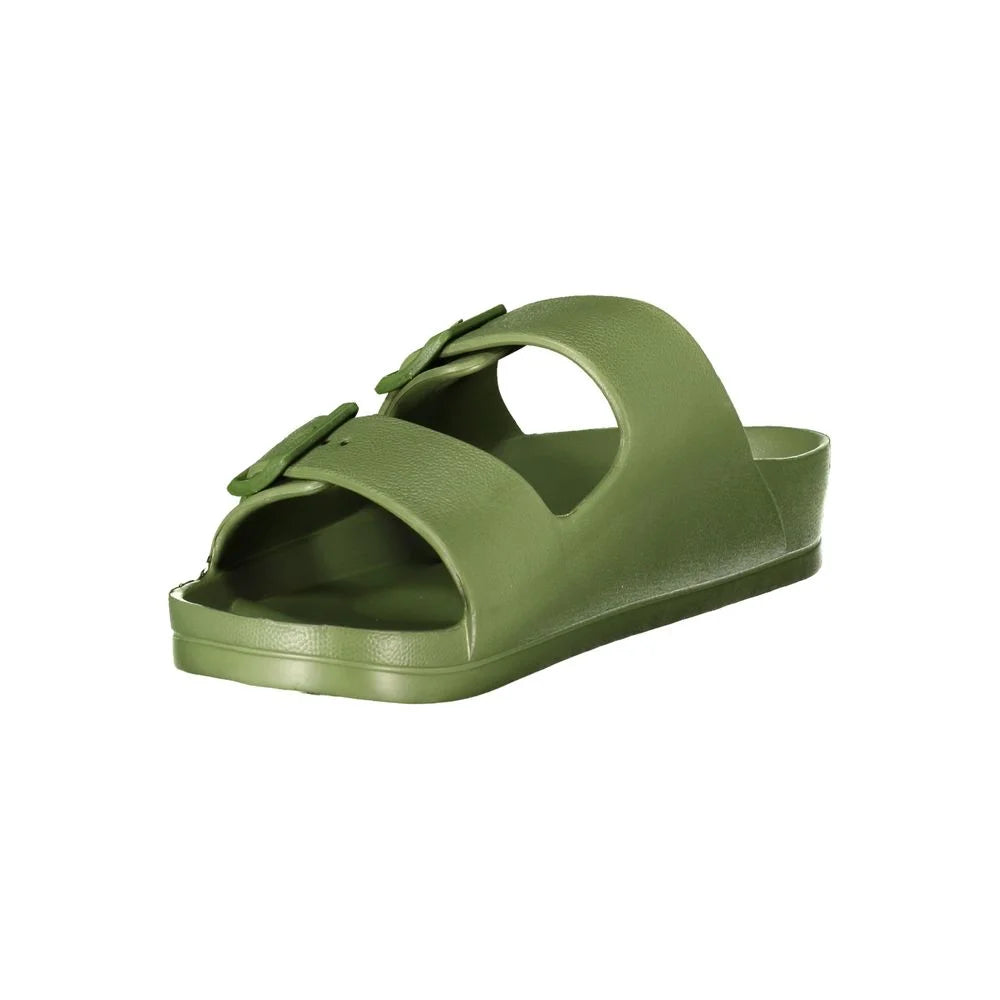 Norway 1963 Green Plastic Men Sandal - Sandals