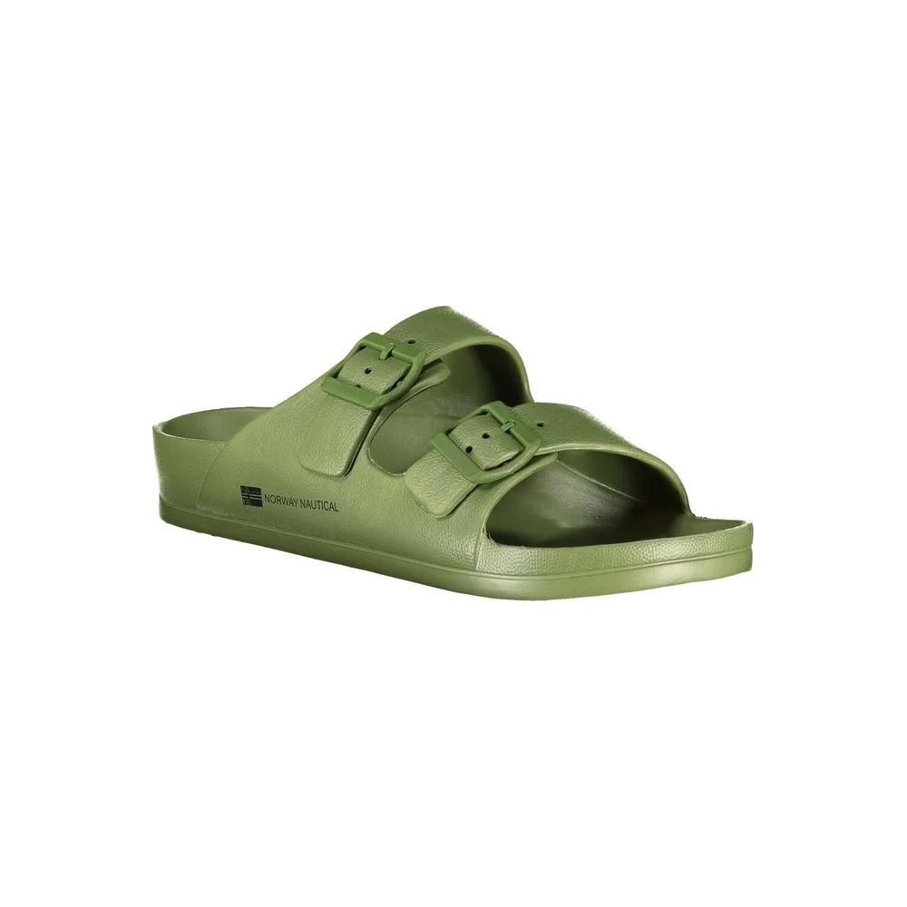 Norway 1963 Green Plastic Men Sandal - Sandals