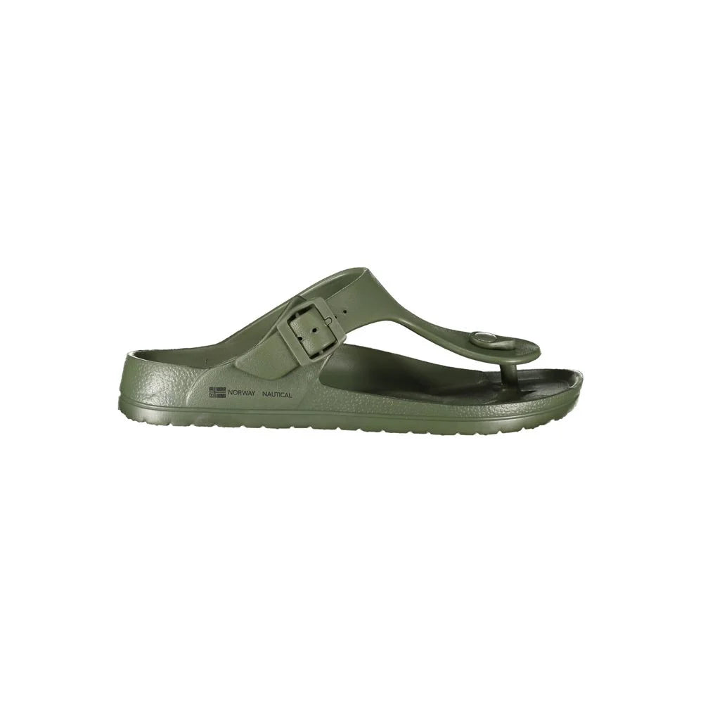 Norway 1963 Green Plastic Mens Sandal - Sandals