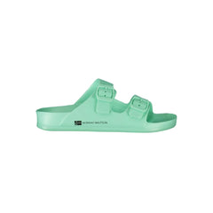 Norway 1963 Green Plastic Women Sandal - Sandals