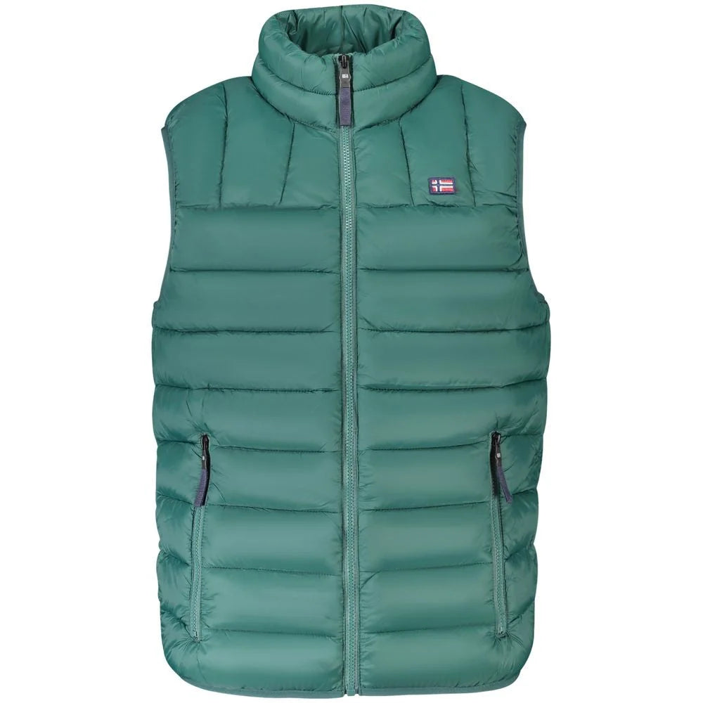 Norway 1963 Green Polyamide Men Jacket - Vests