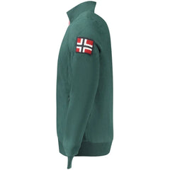 Norway 1963 Green Polyester Men Sweater