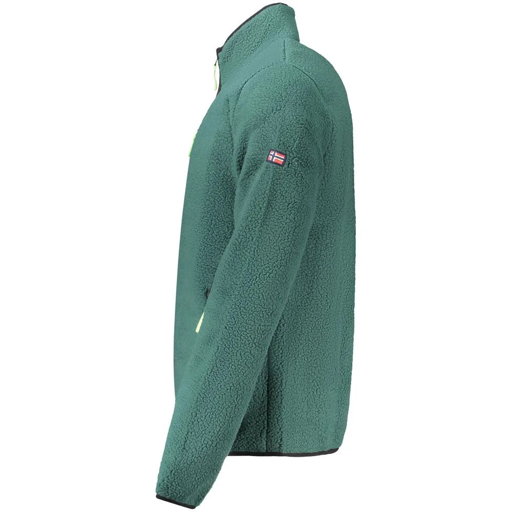 Norway 1963 Green Polyester Men Sweater