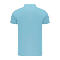 Norway 1963 Light Blue Cotton Men Polo Shirt - Polos