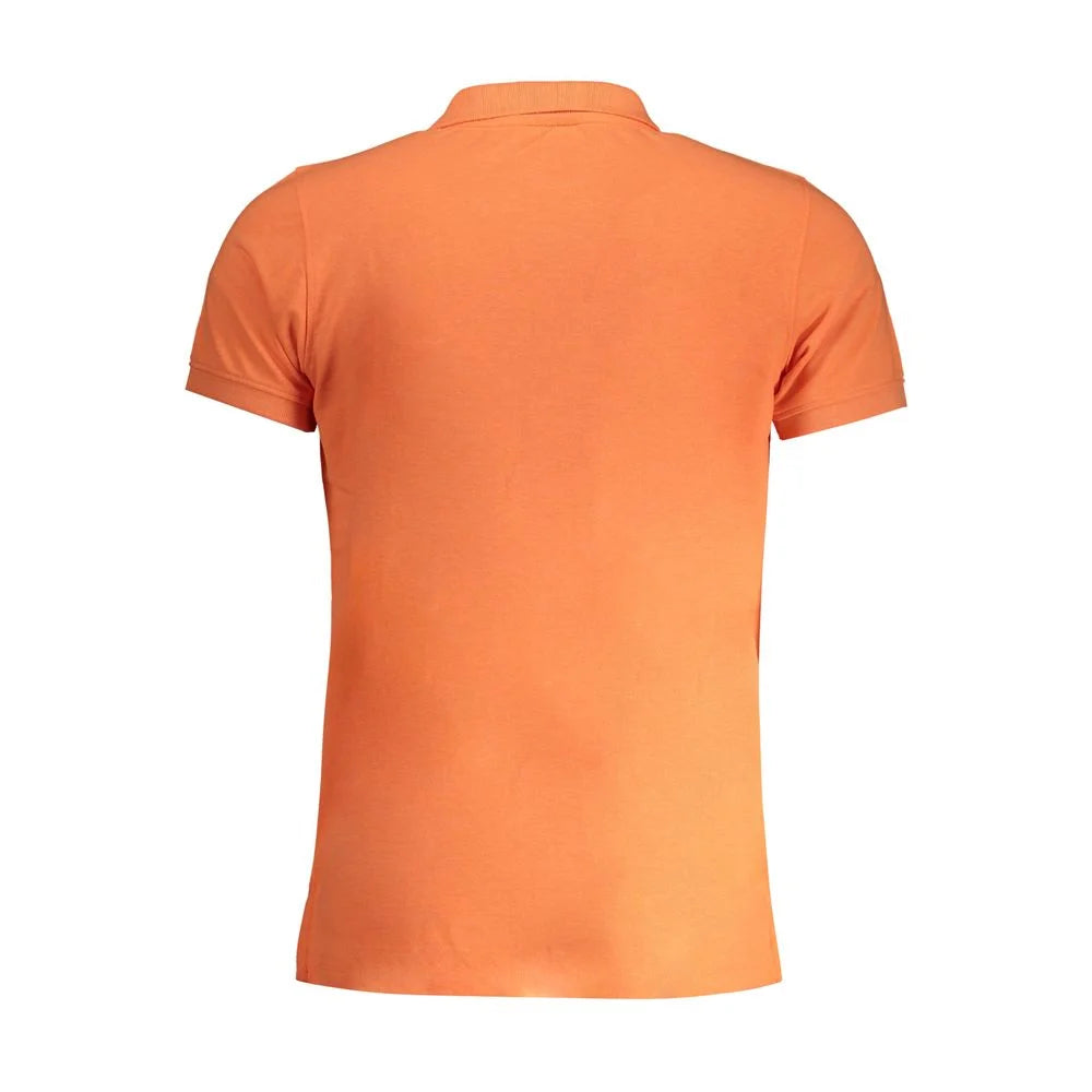 Norway 1963 Orange Cotton Polo Shirt - Polos