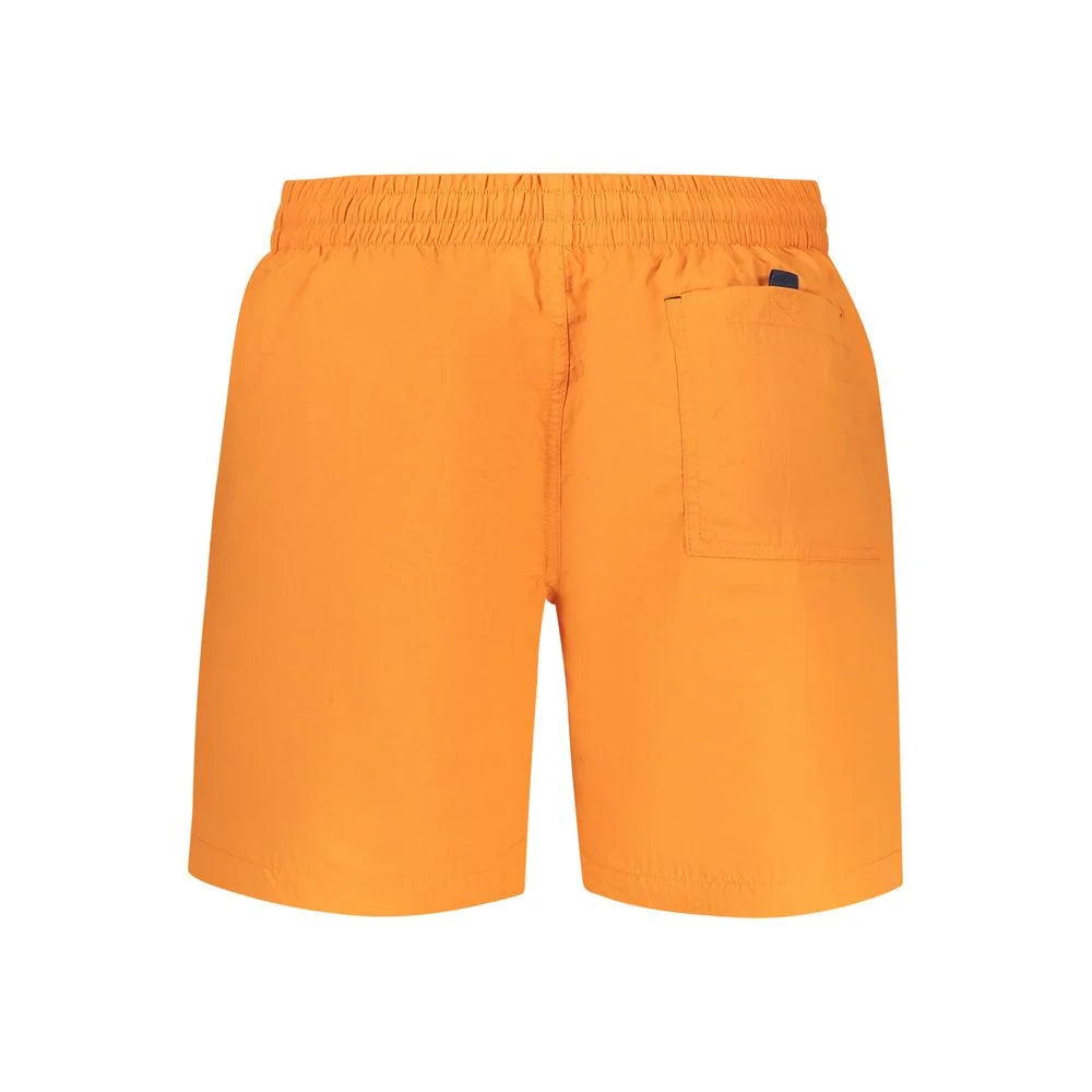 Norway 1963 Orange Polyamide Swimwear - Boardshorts