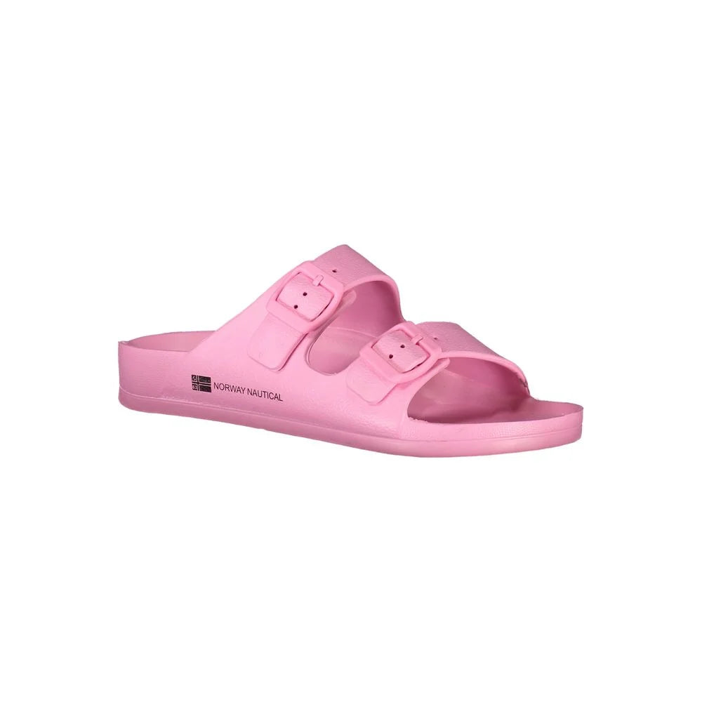 Norway 1963 Pink Plastic Women Sandal - Sandals