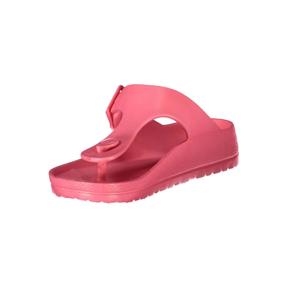 Norway 1963 Pink Plastic Women Sandal - Sandals