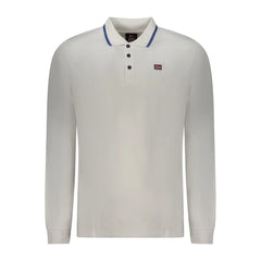 Norway 1963 White Cotton Men Polo Shirt