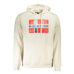 Norway 1963 White Cotton Men Sweater - Hoodies