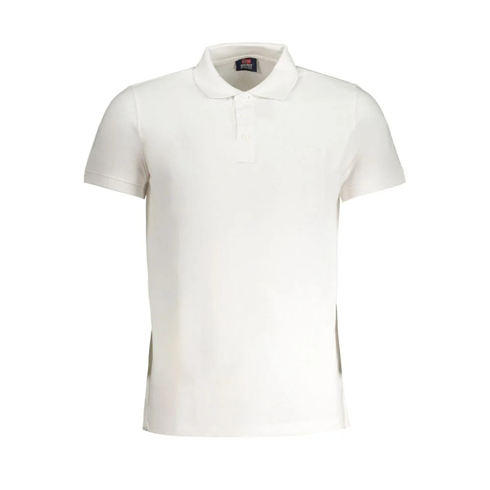 Norway 1963 White Cotton Polo Shirt - Polos