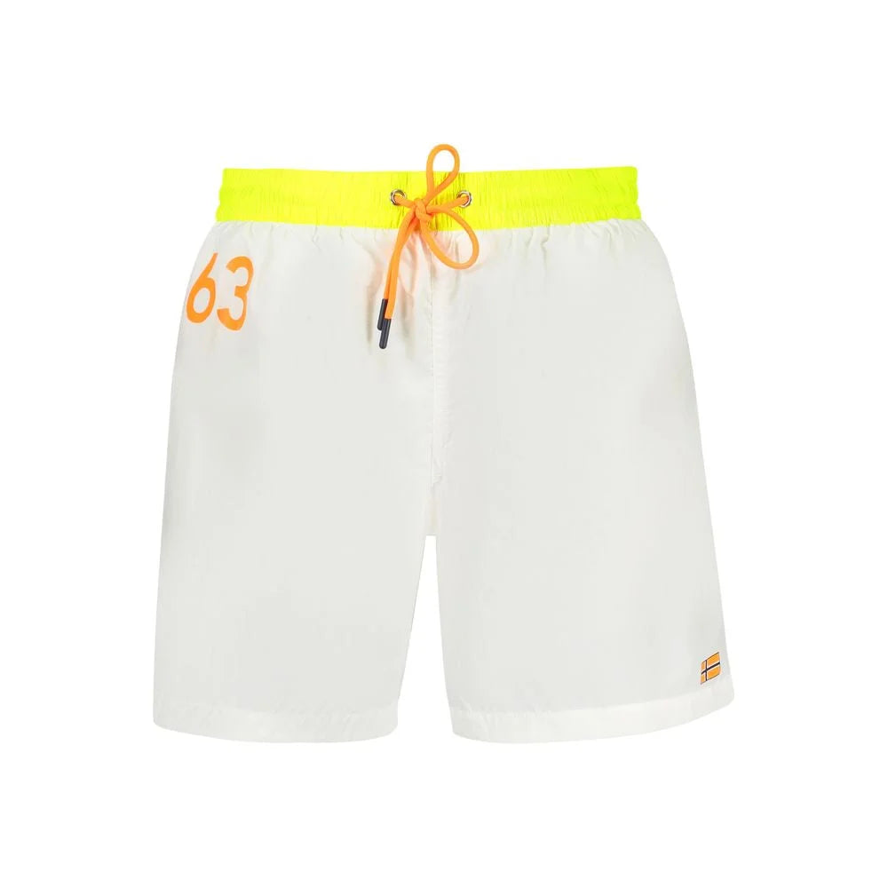 Norway 1963 White Polyamide Swimwear