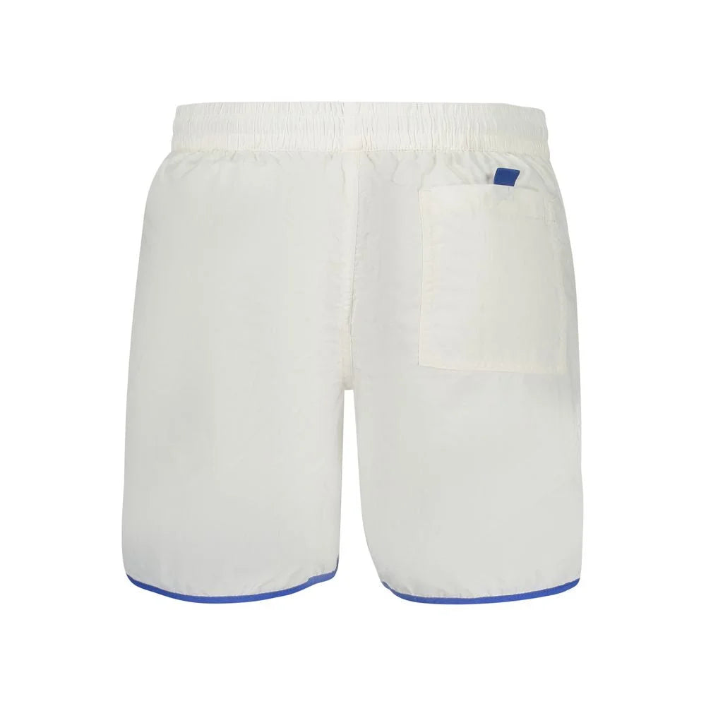 Norway 1963 White Polyamide Swimwear - Boardshorts