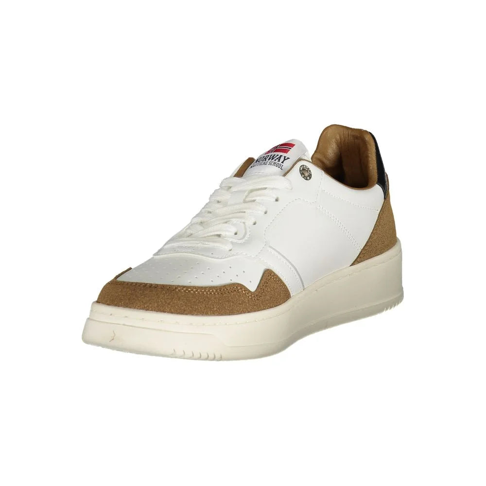 Norway 1963 White Polyester Men Sneaker - Sneakers