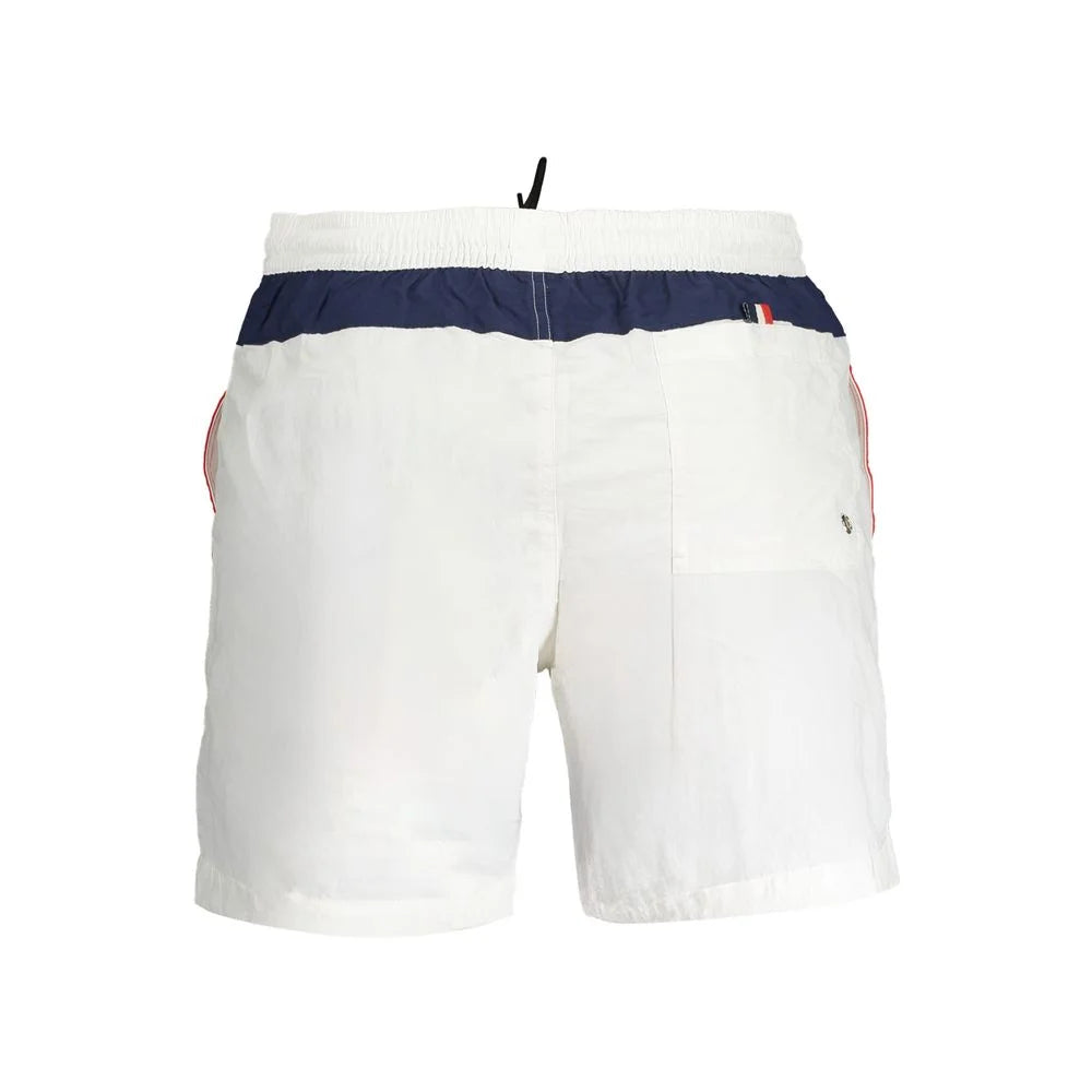 Norway 1963 White Polyester Swimwear - Swim Boxers
