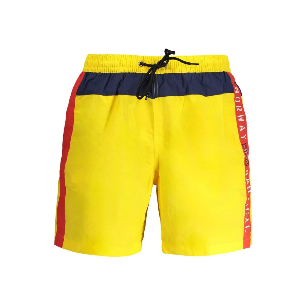 Norway 1963 Yellow Polyester Swimwear - Swim Boxers