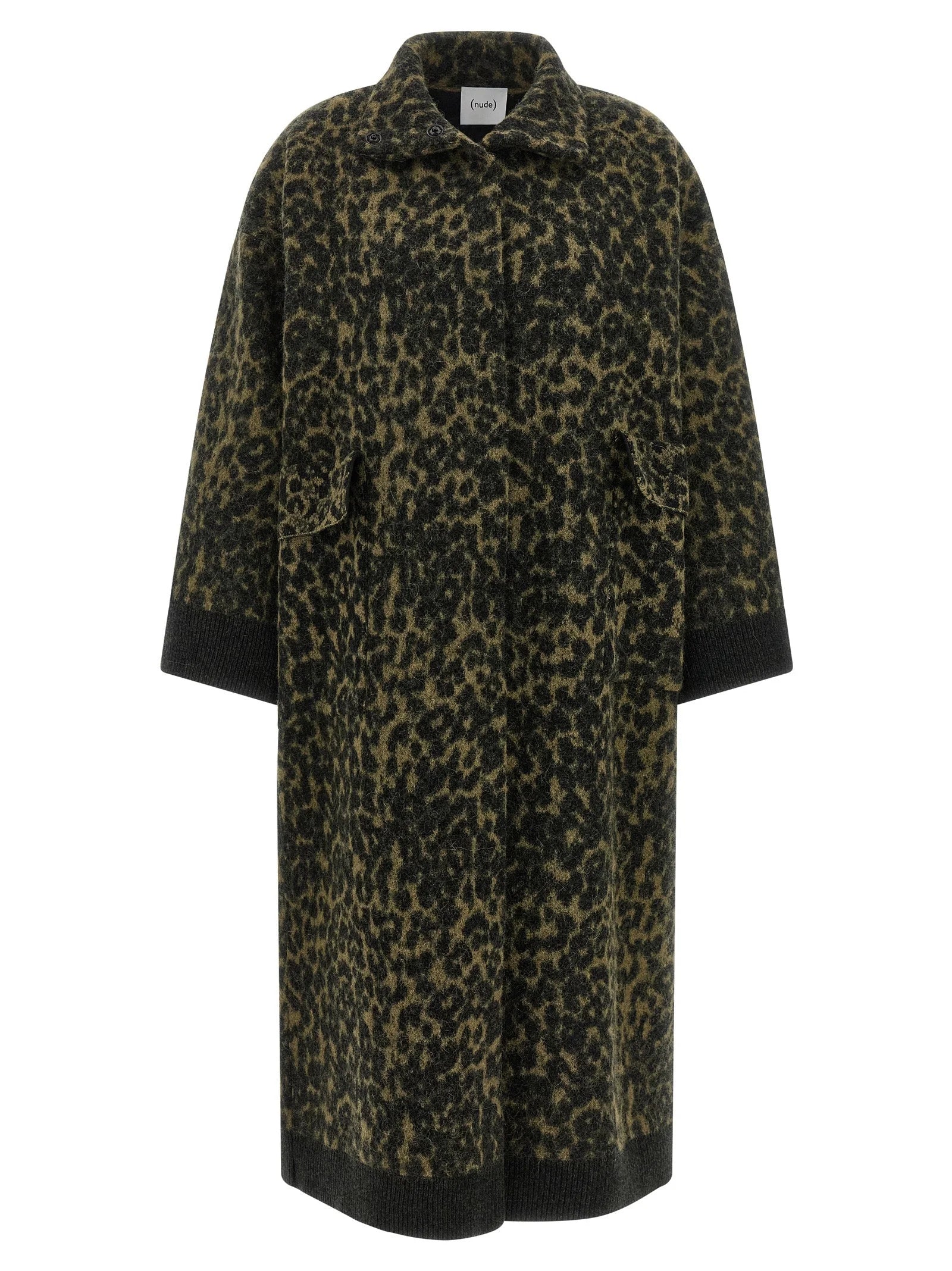 NUDE Bicolor Wool Coat