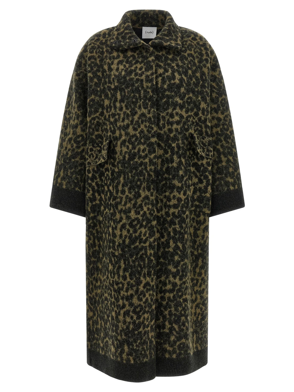 NUDE Bicolor Wool Coat