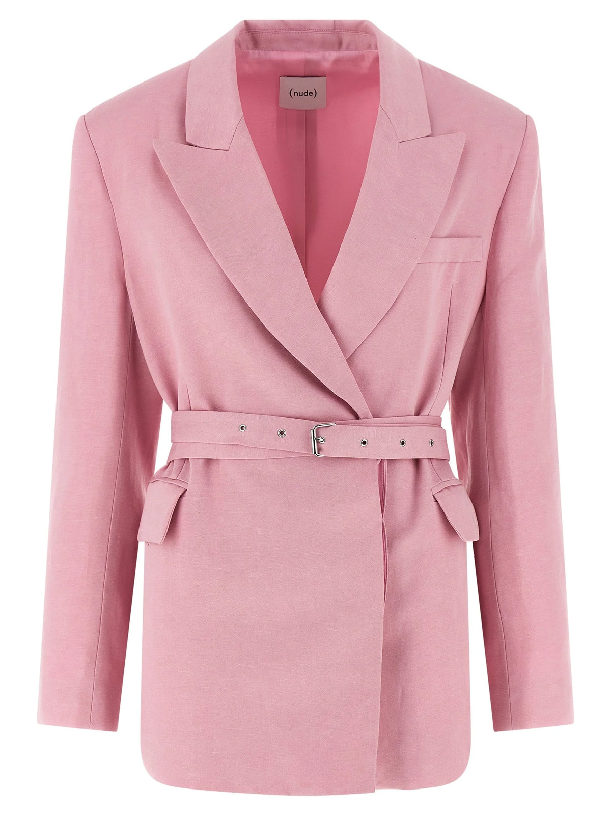 NUDE Multicolor Linen Blazer - IT42