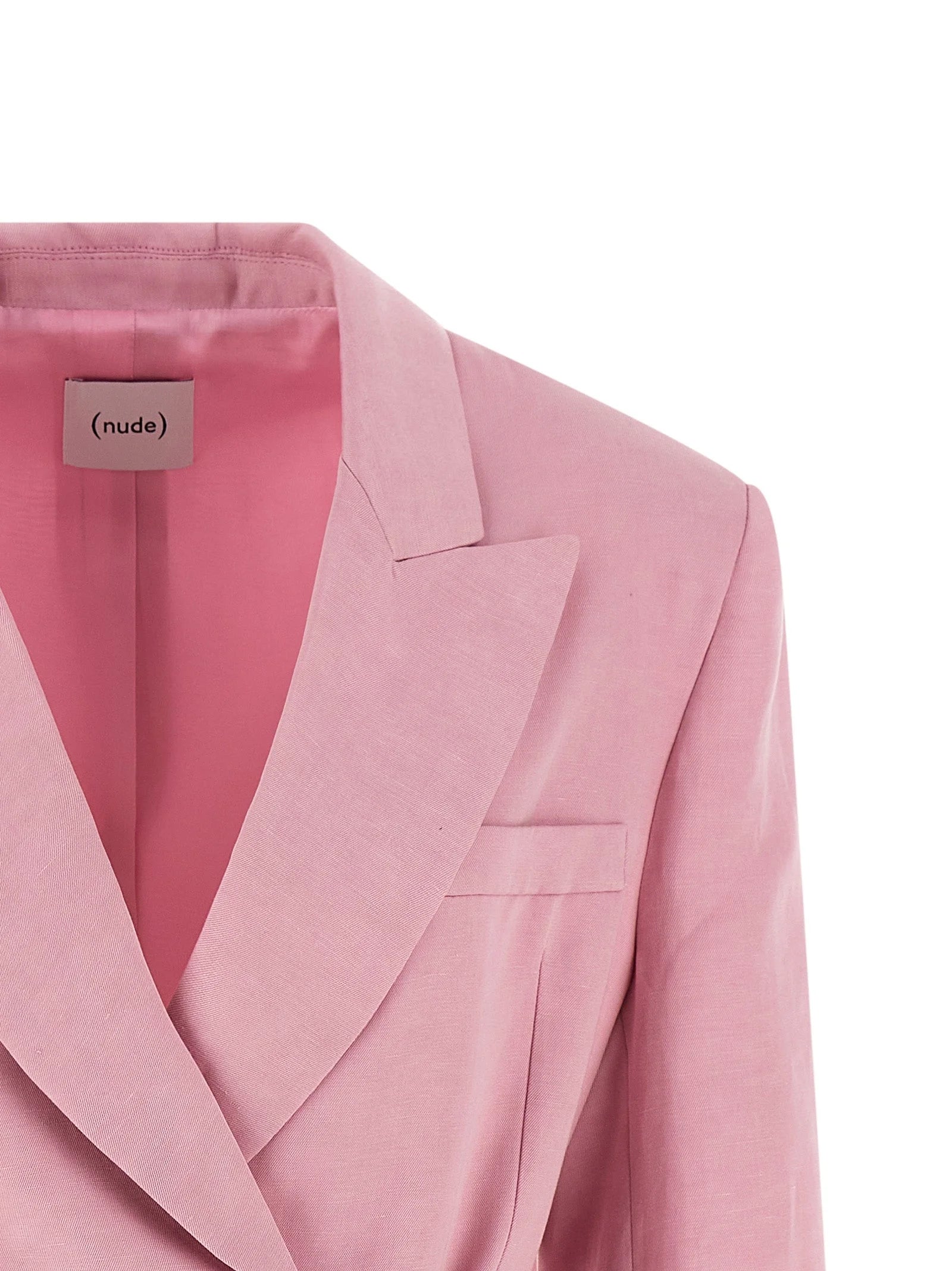 NUDE Multicolor Linen Blazer - IT42