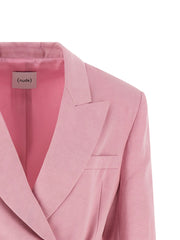 NUDE Multicolor Linen Blazer - IT42
