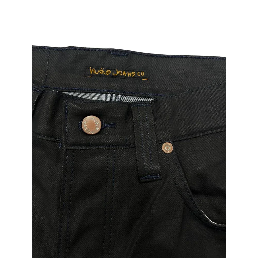 Nudie Jeans Black Cotton Men Jeans - Jeans