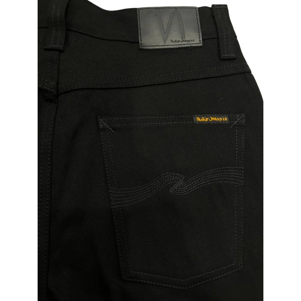 Nudie Jeans Black Cotton Men Jeans - Jeans