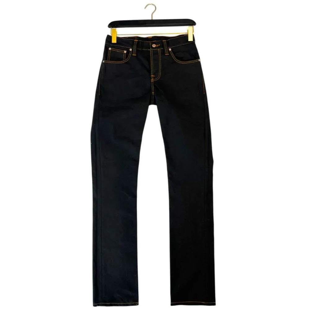 Nudie Jeans Black Cotton Men’s Jean - Jeans