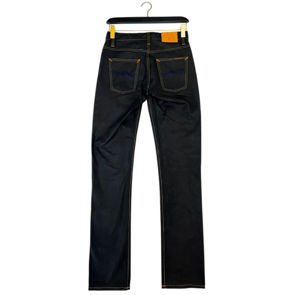 Nudie Jeans Black Cotton Men’s Jean - Jeans