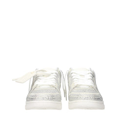 Off-White Beige Leather Low Tops - EU47/US14