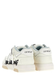 Off-White Bicolor Bovine Leather Low Top Sneakers - EU35/US5