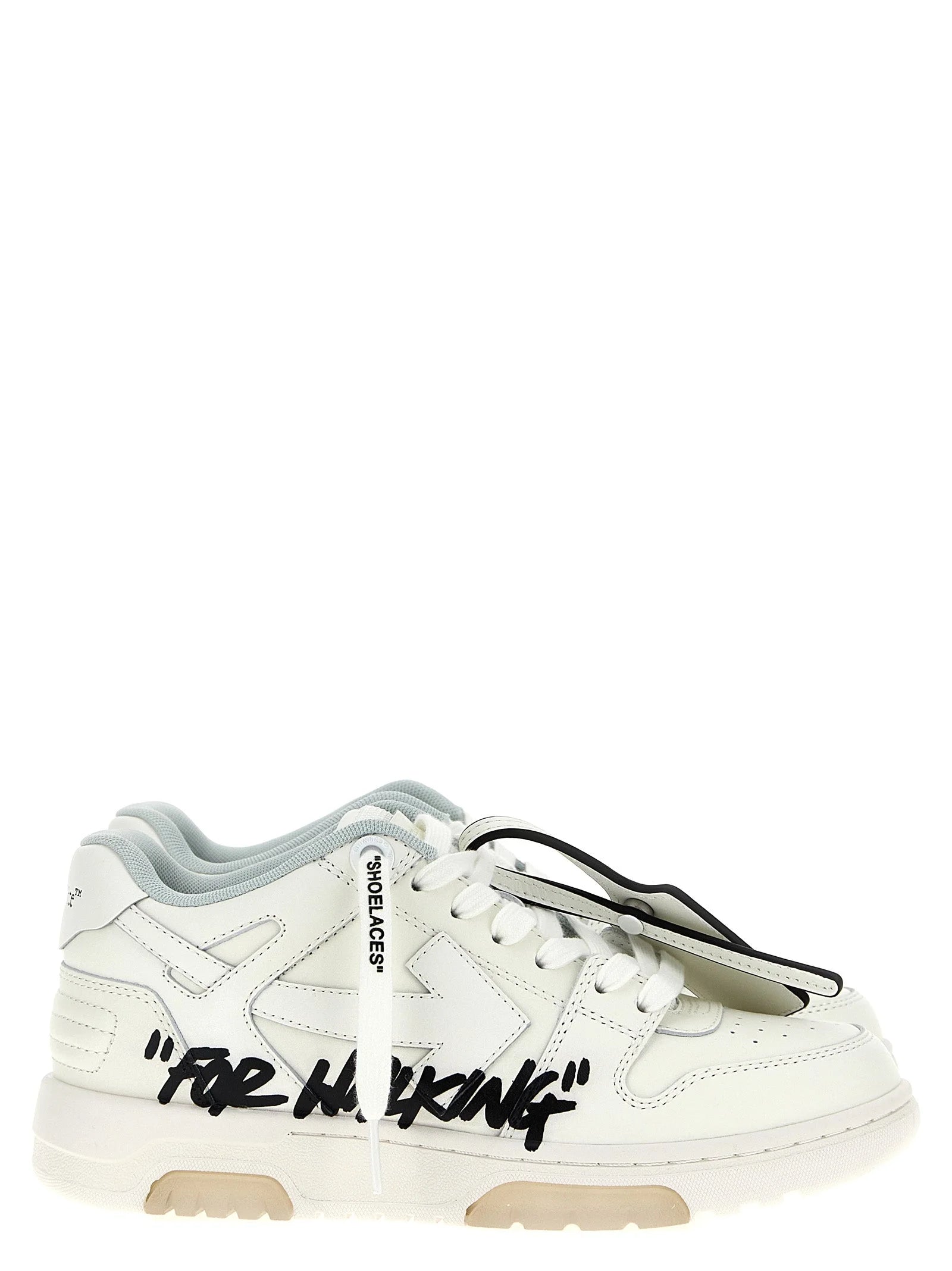 Off-White Bicolor Bovine Leather Low Top Sneakers - EU35/US5