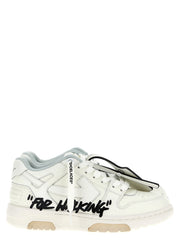 Off-White Bicolor Bovine Leather Low Top Sneakers - EU35/US5