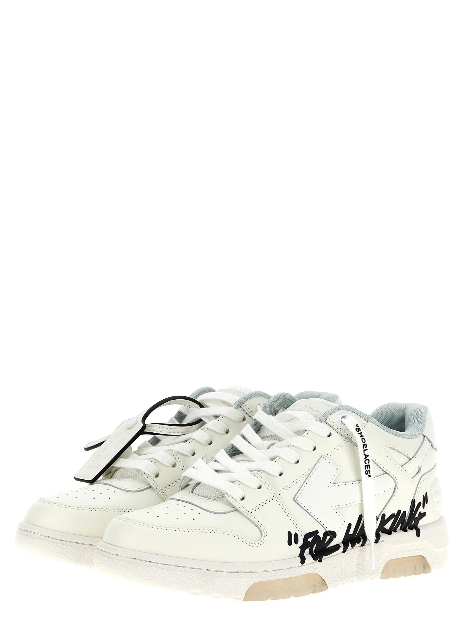 Off-White Sneakers s dvoubarevným provedením z hovězí kůže - EU46/US13