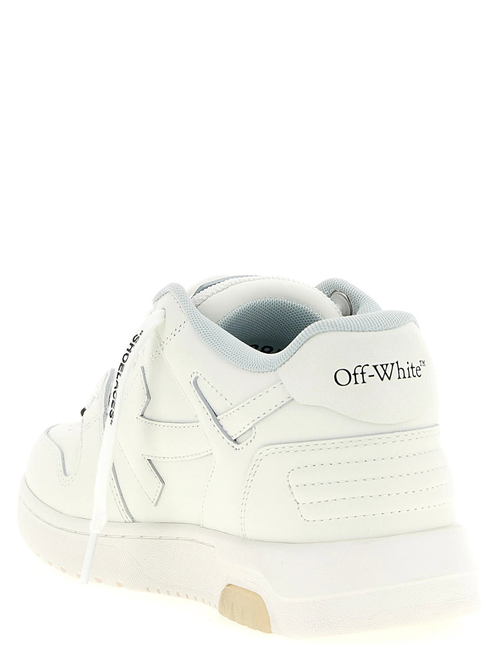 Off-White kahetoonilised nahast sportlikud saapad
