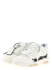 Off-White kahetoonilised nahast sportlikud saapad