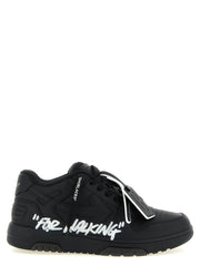 Off-White Bicolor Calfskin Low Top Sneakers