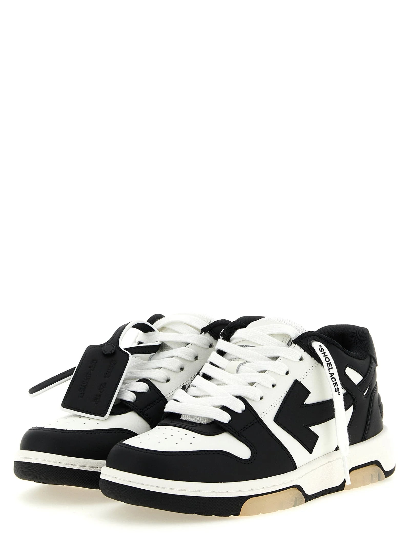 Off-White kahevärvilised madalad nahkjalgpüksid