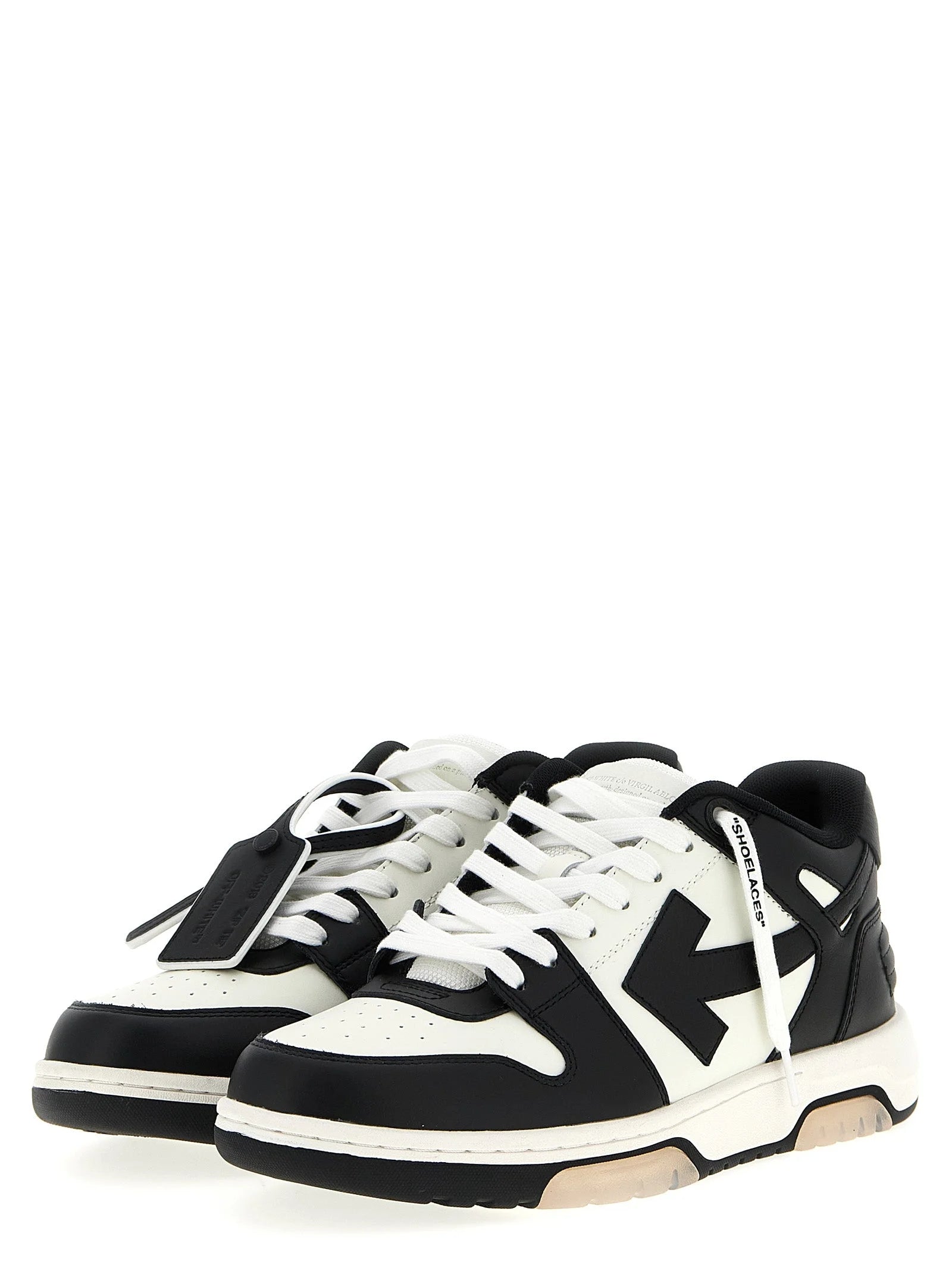 Off-White Kahdeksan Väriä Nahkapohjaiset Tennarit