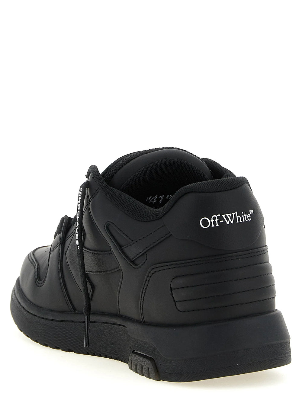 Off-White Bicolor Calfskin Low Top Sneakers