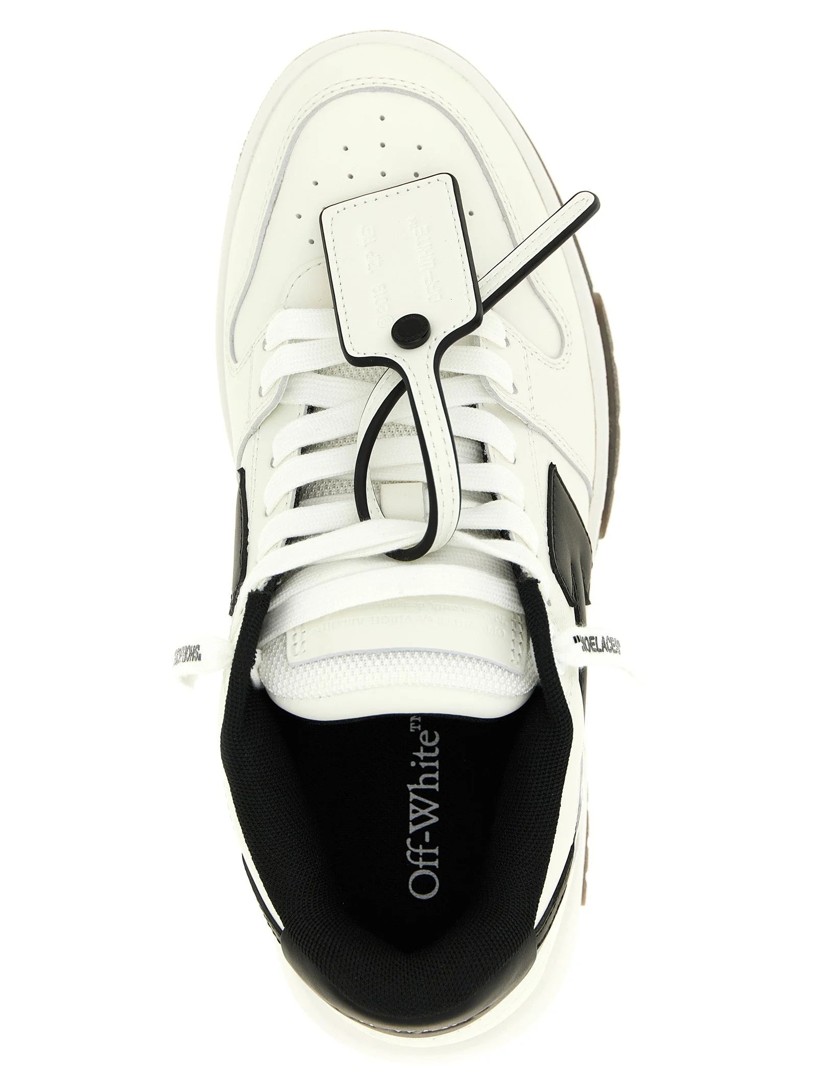 Off-White Obuv s nízkým profilem z teletiny kůže, dvoubarevná - EU36/US6
