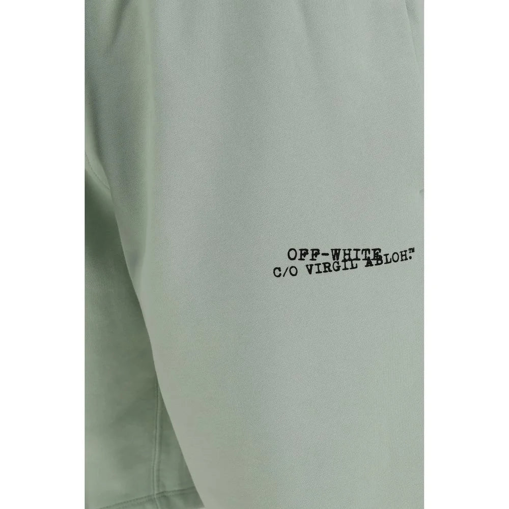Off-White Bicolor Cotton Shorts