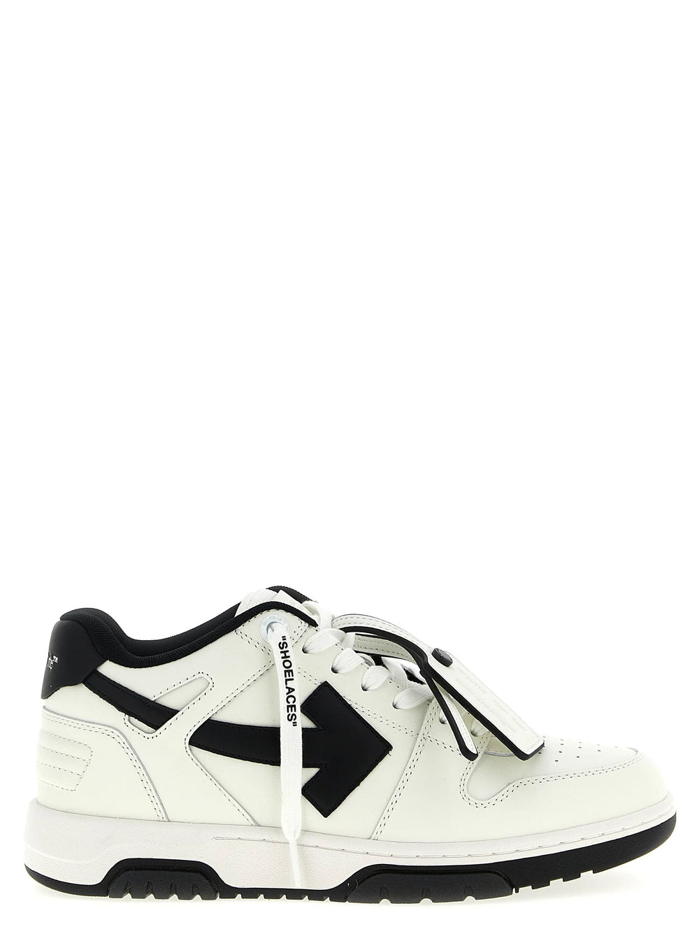 Off-White Bicolor Recycled Polyester Sneakers