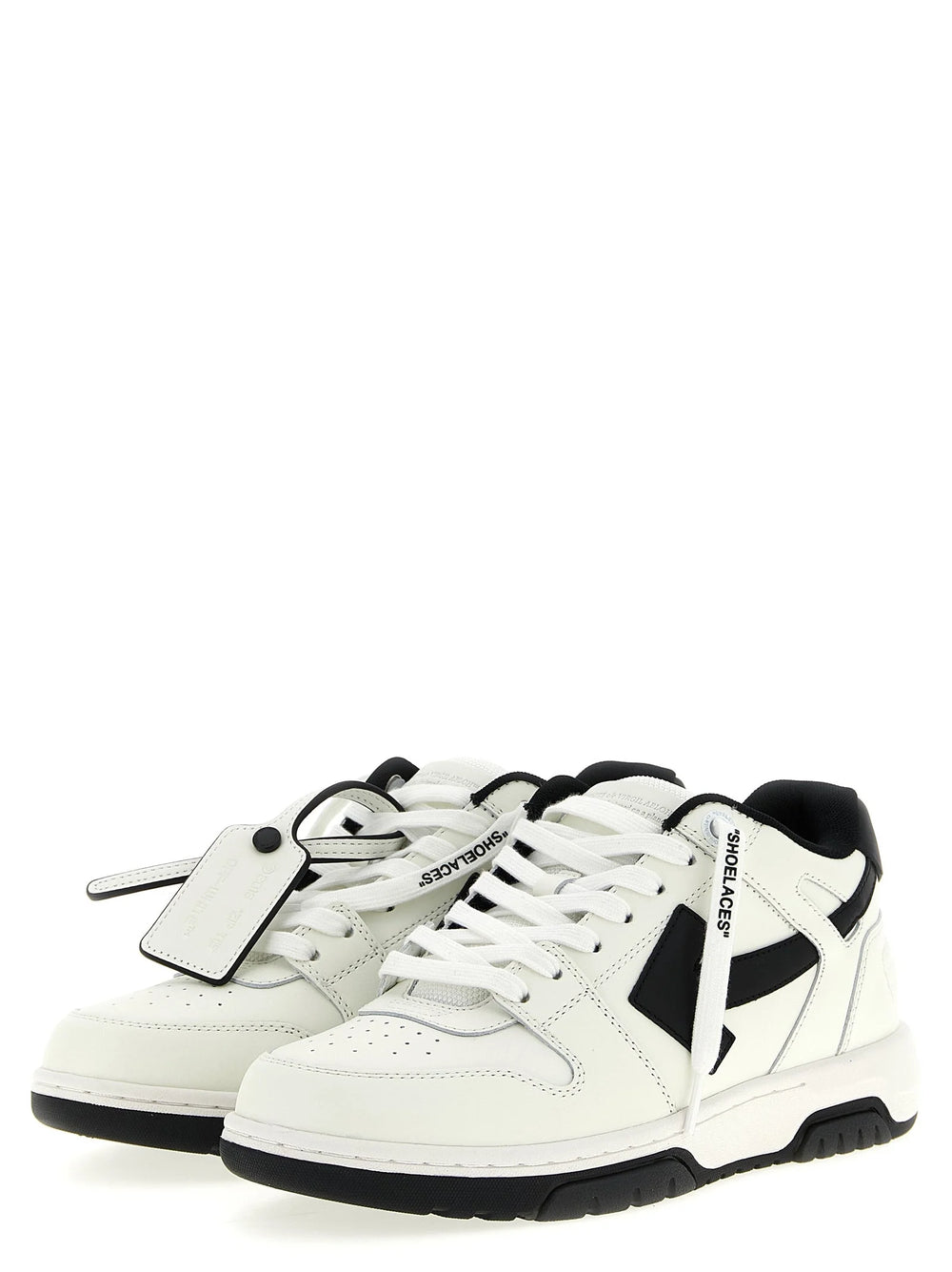 Off-White Bicolor Recycled Polyester Sneakers