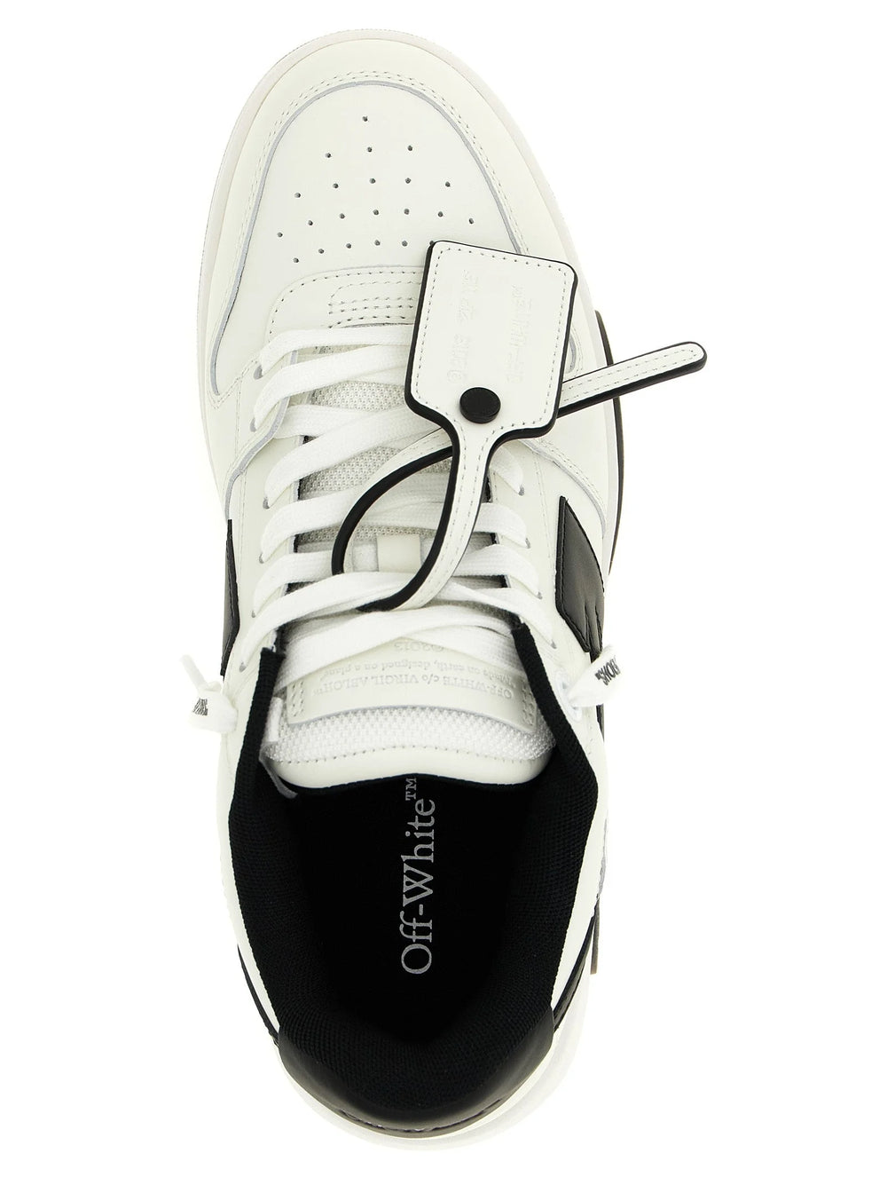 Off-White Bicolor Recycled Polyester Sneakers