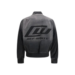 Off-White fekete pamacsos bomber