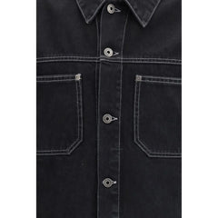 Off-White Black Cotton Denim Jacket - M