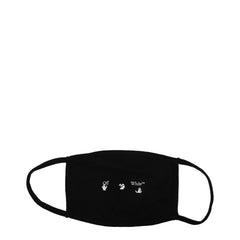 Off-White Black Cotton Facemasks - Fashion Face Masks