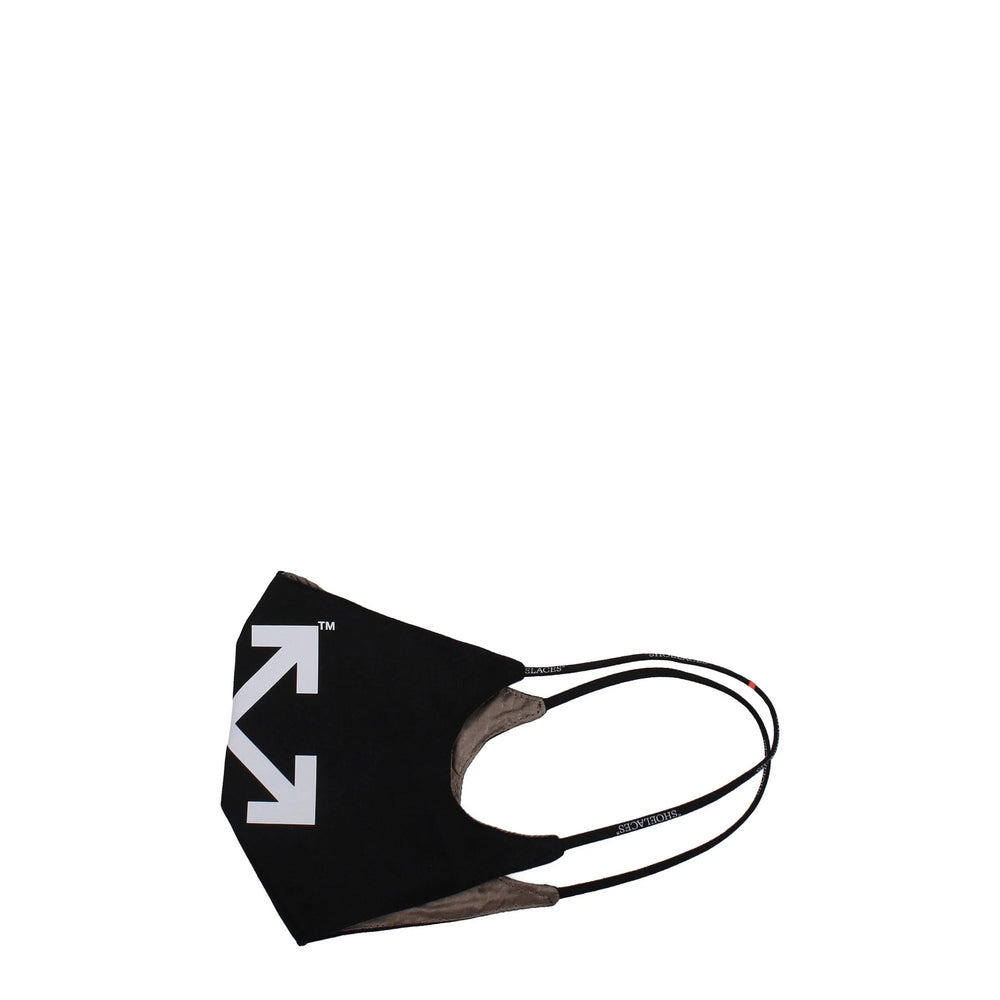 Off-White Black Cotton Facemasks - Fashion Face Masks