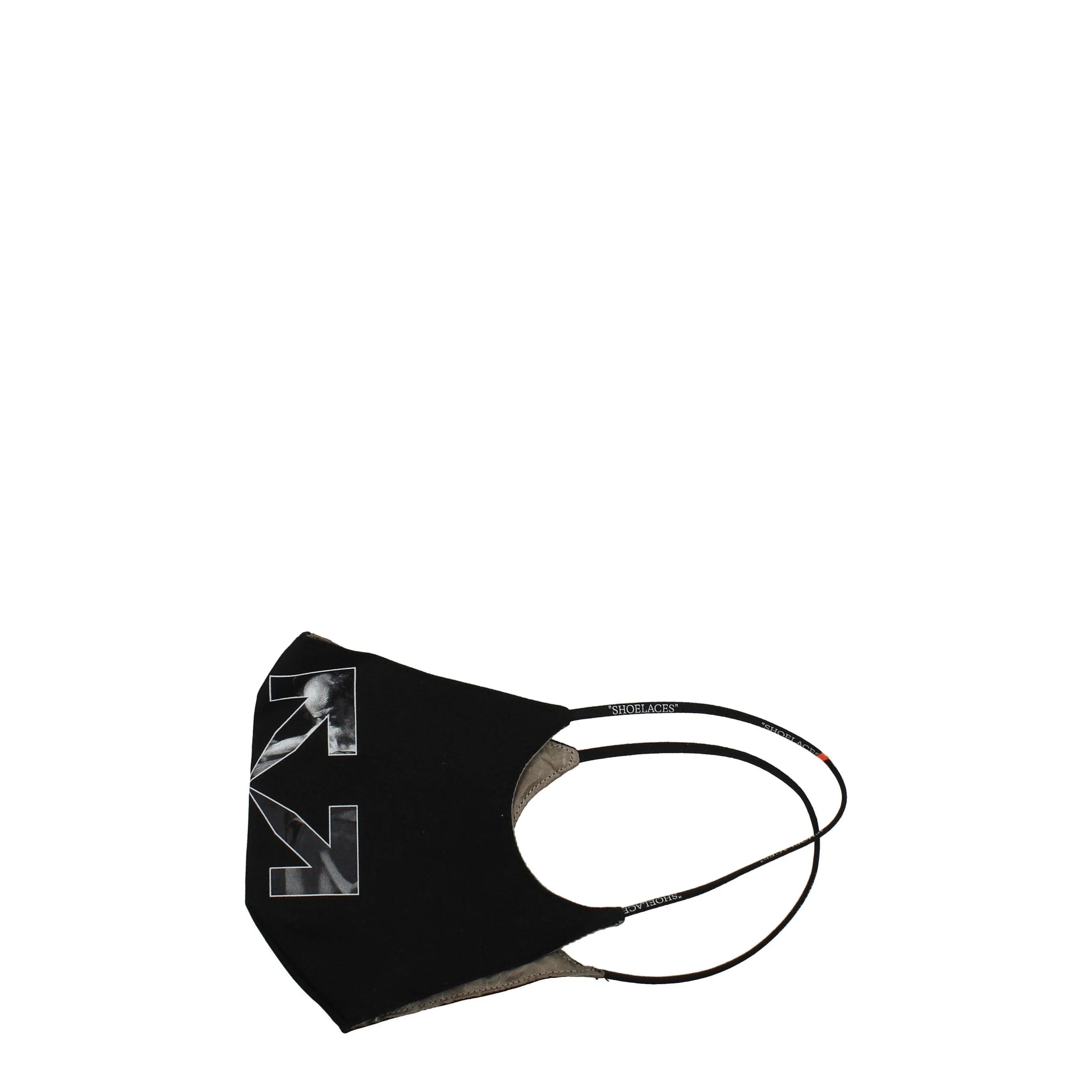 Off-White Black Cotton Facemasks - Fashion Face Masks